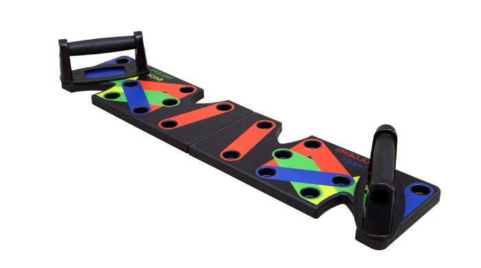 12 Положений для отжиманий на доске WorkOut Push Up Stand P12